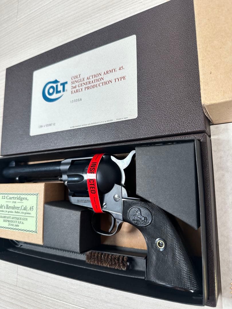 未使用 未発火 RAMPANT CLASSIC COLT モデルガン ※i0