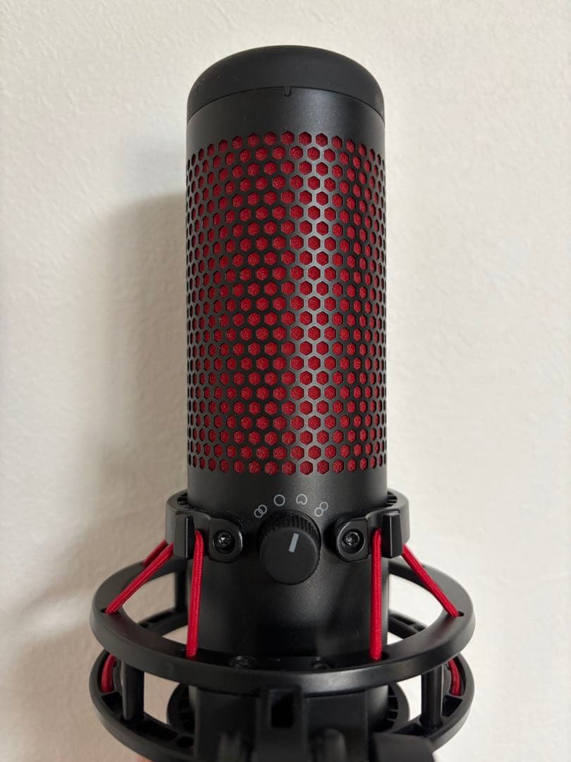 HYPERX コンデンサーマイク 赤