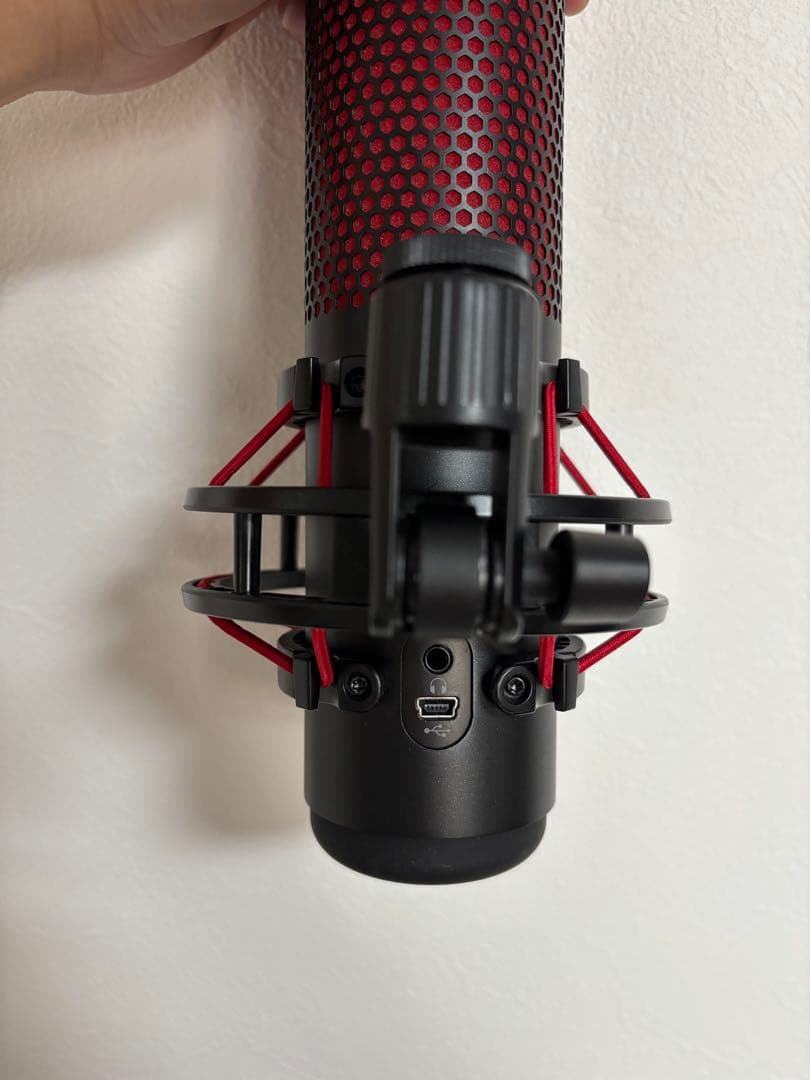 HYPERX コンデンサーマイク 赤