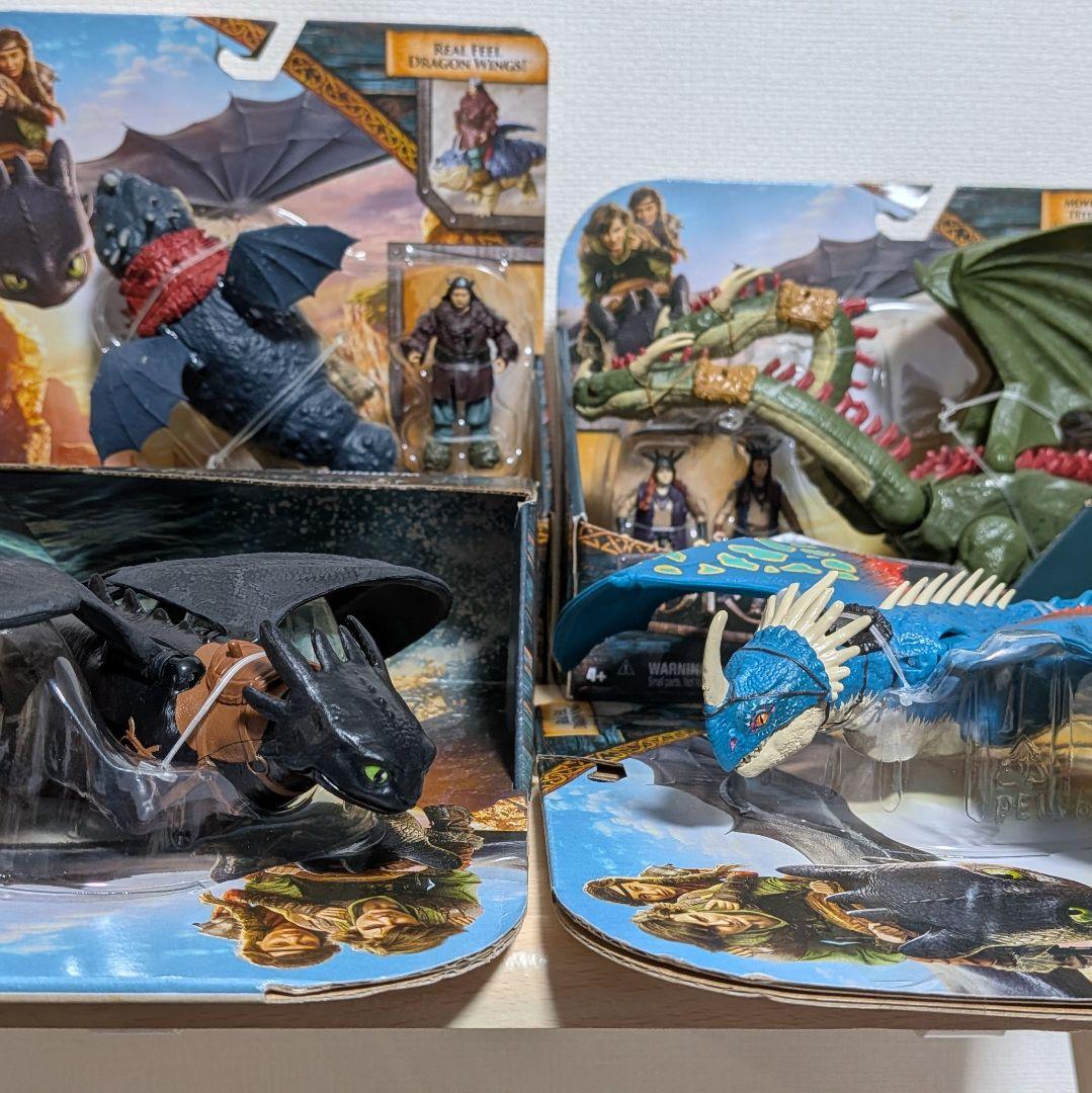 ヒックとドラゴン フィギュア４個セット トゥース
