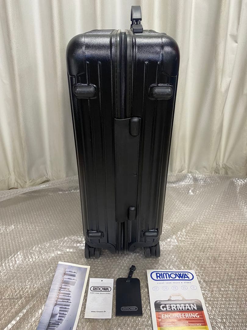 美品　RIMOWA SALSA 63L 4輪　キャリーケース　ブラック　黒