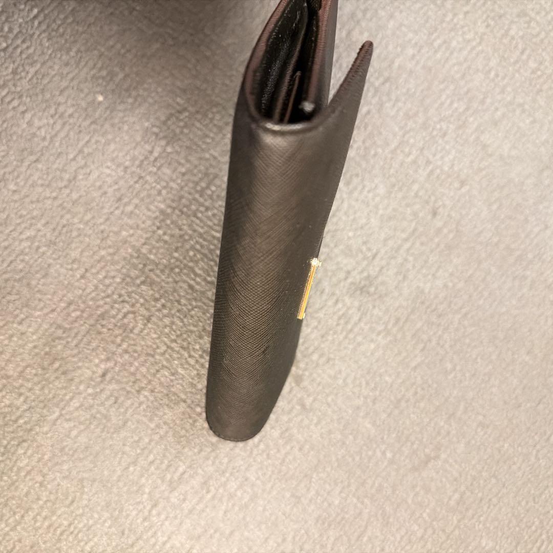 PRADA プラダ　財布　M510A 黒　三つ折り　美品