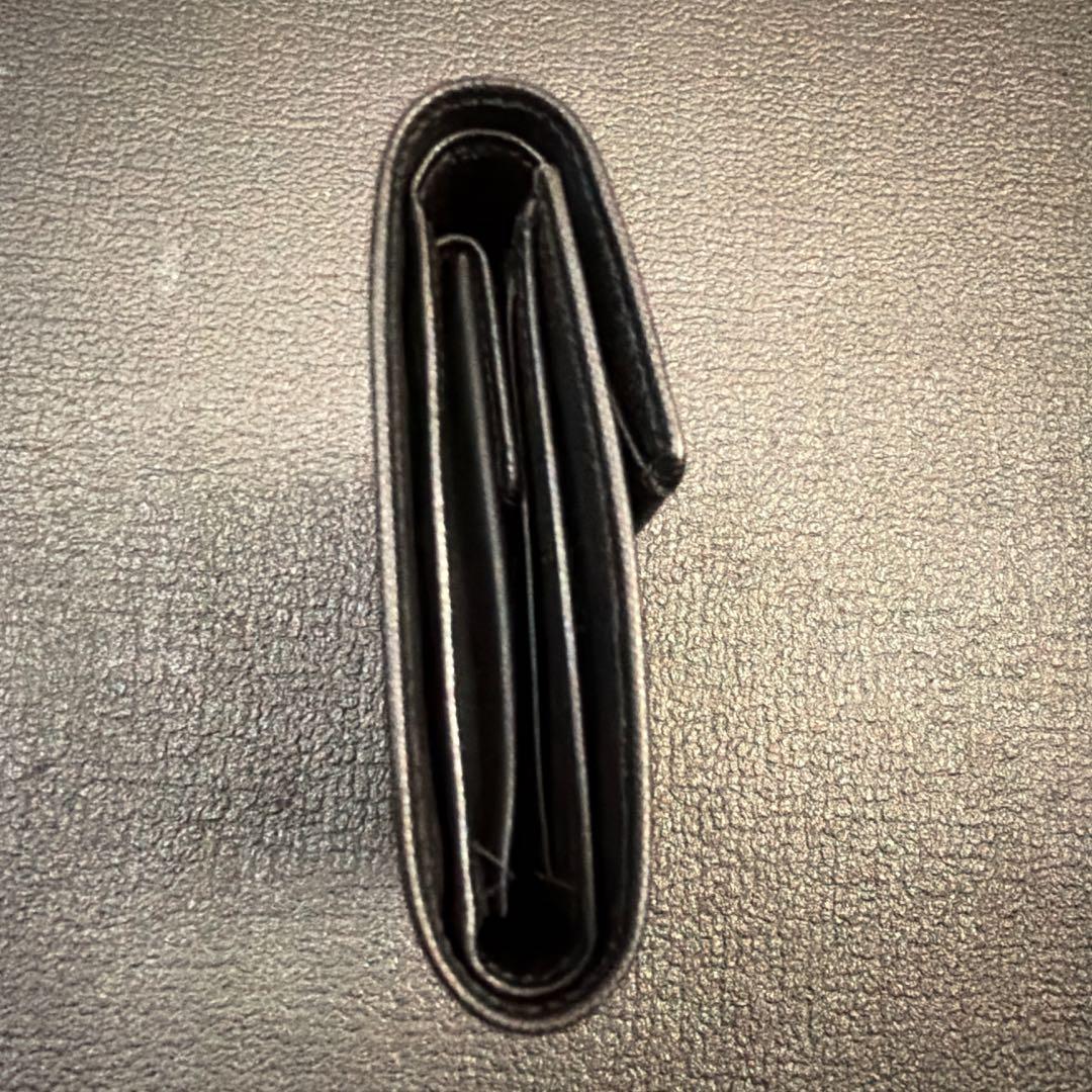 PRADA プラダ　財布　M510A 黒　三つ折り　美品