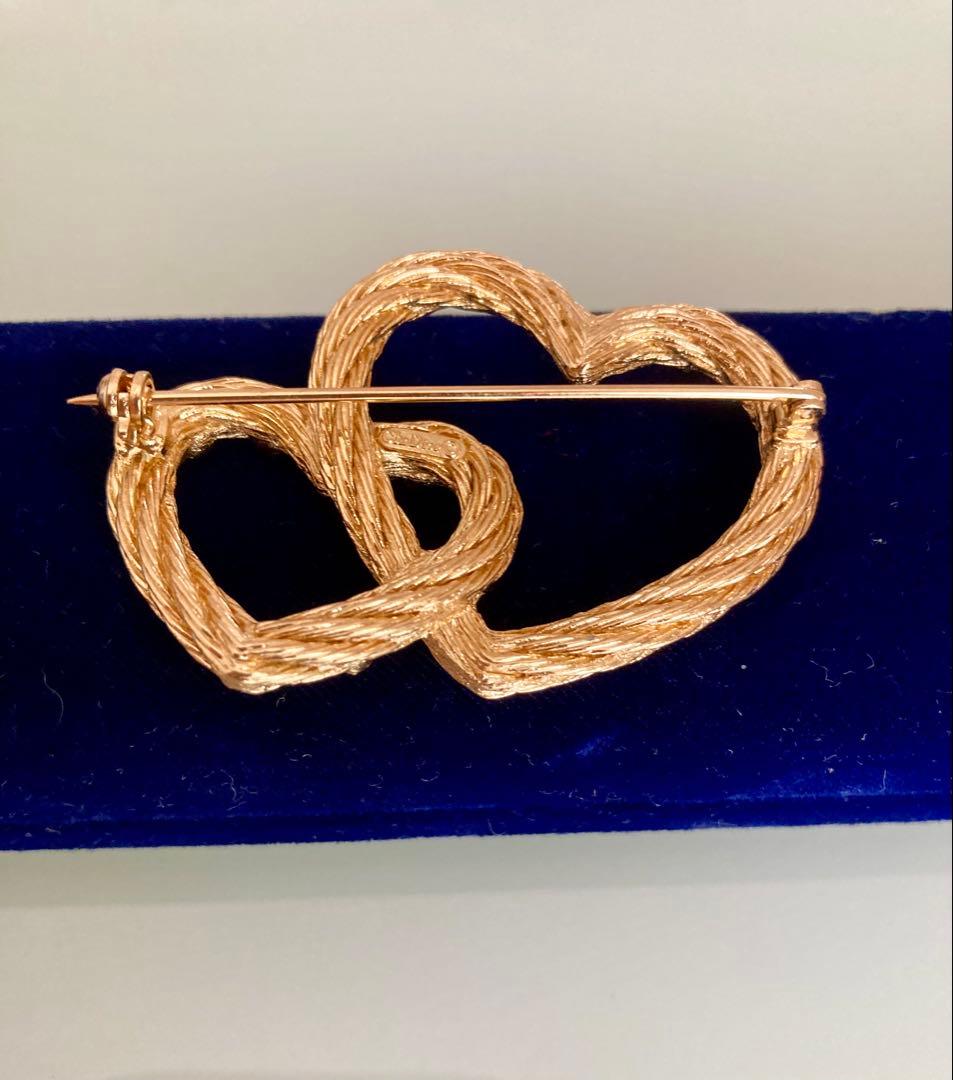 Christian Diorクリスチャンディオール　ビジュー　ゴールド　ブローチ