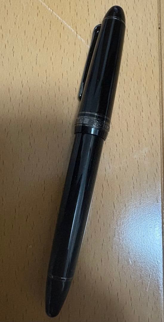 セーラー万年筆 ブラックラスター Fニブ
