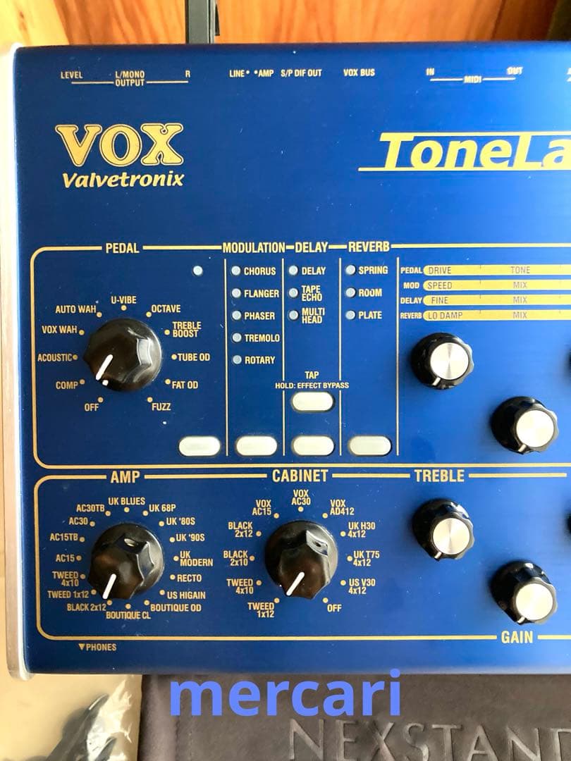 VOX ToneLab Effects Processor ロシア製真空管内蔵