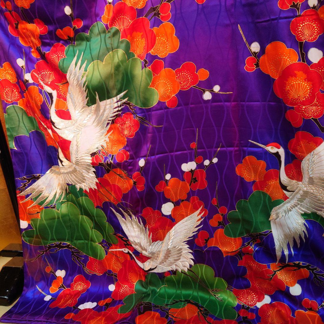 振袖正絹袷比翼仕立昭和アンティーク品