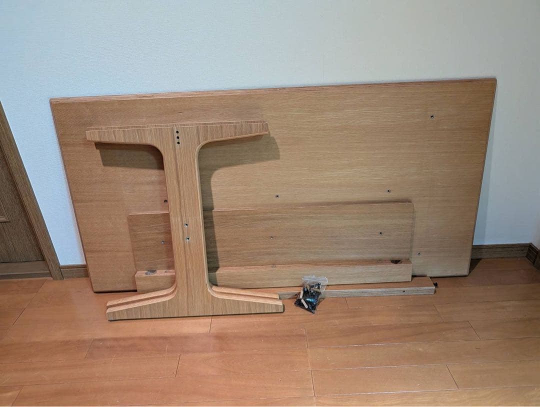 ■クー様■無印良品 リビングでもダイニングでもつかえる テーブル2 食卓机