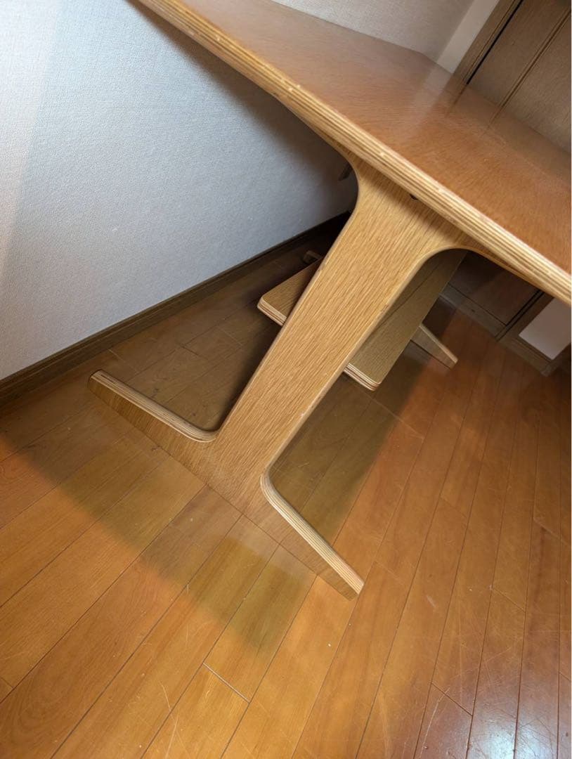 ■クー様■無印良品 リビングでもダイニングでもつかえる テーブル2 食卓机