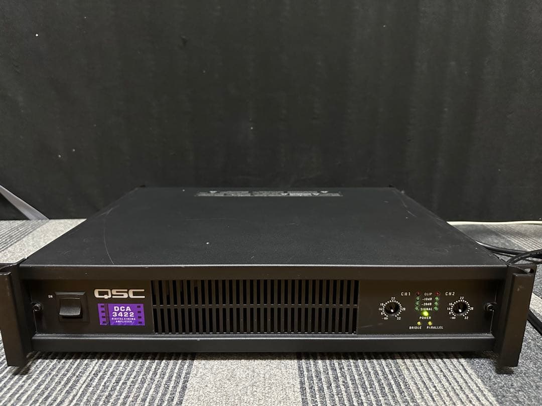QSC DCA 3422 パワーアンプ