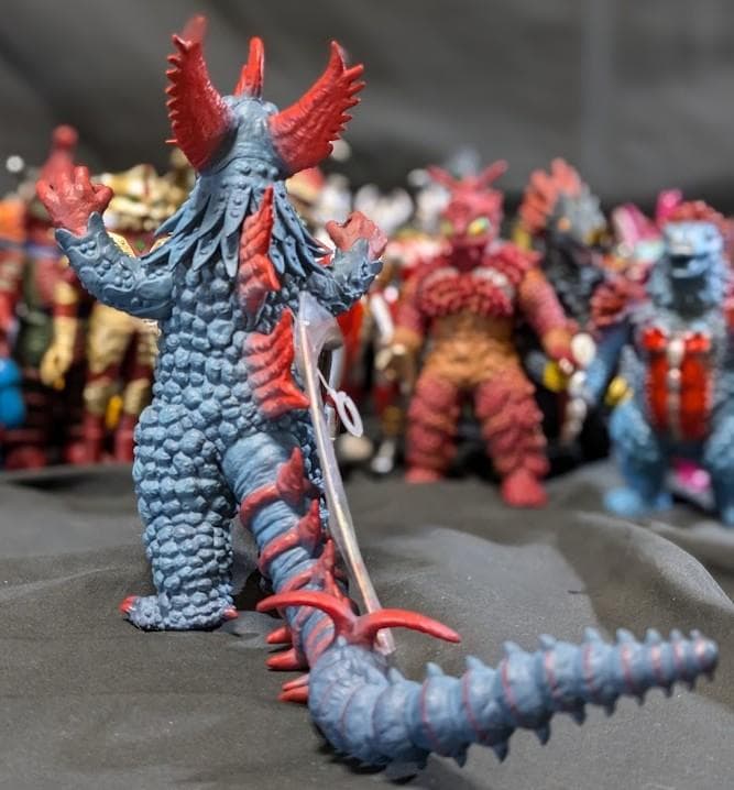 ウルトラマンＡ＆登場超獣・異次元人（バンダイ）ソフビ18体セット＋１