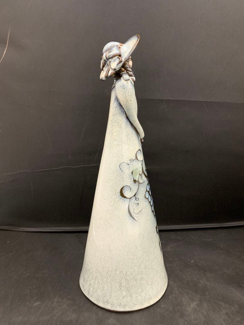 布引焼　女性　陶芸　置物　オブジェ