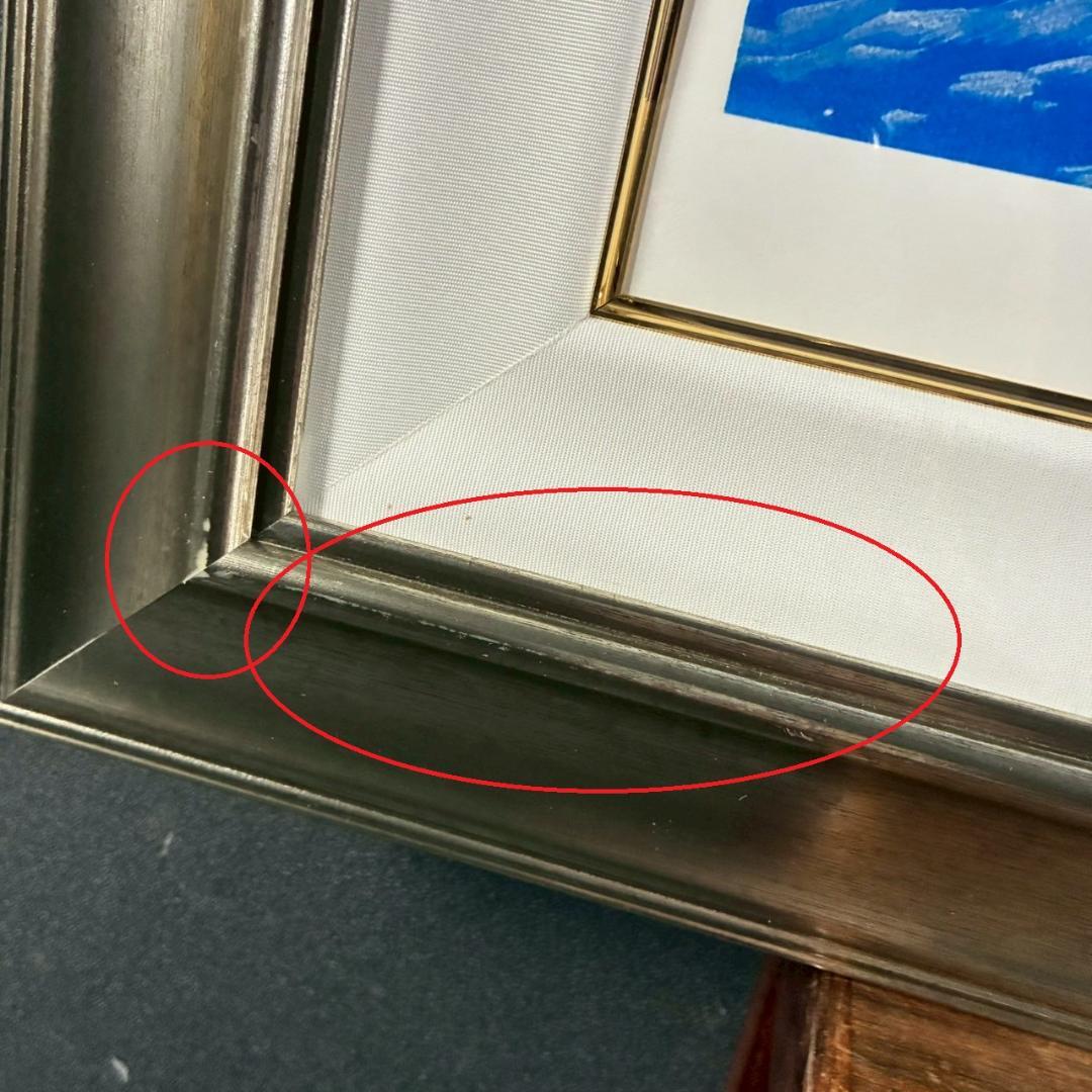 美品 キモ KIMO「ムーンライトロマンス」シルクスクリーン 大作 直筆サイン入