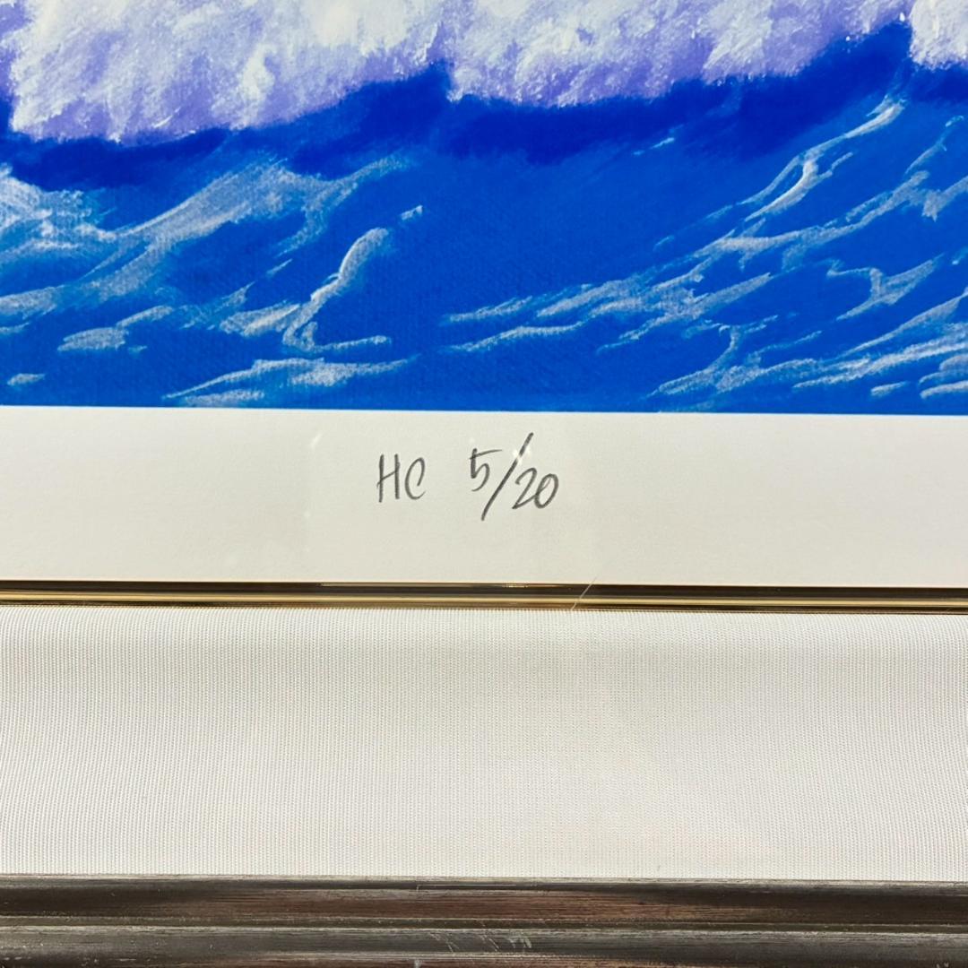 美品 キモ KIMO「ムーンライトロマンス」シルクスクリーン 大作 直筆サイン入