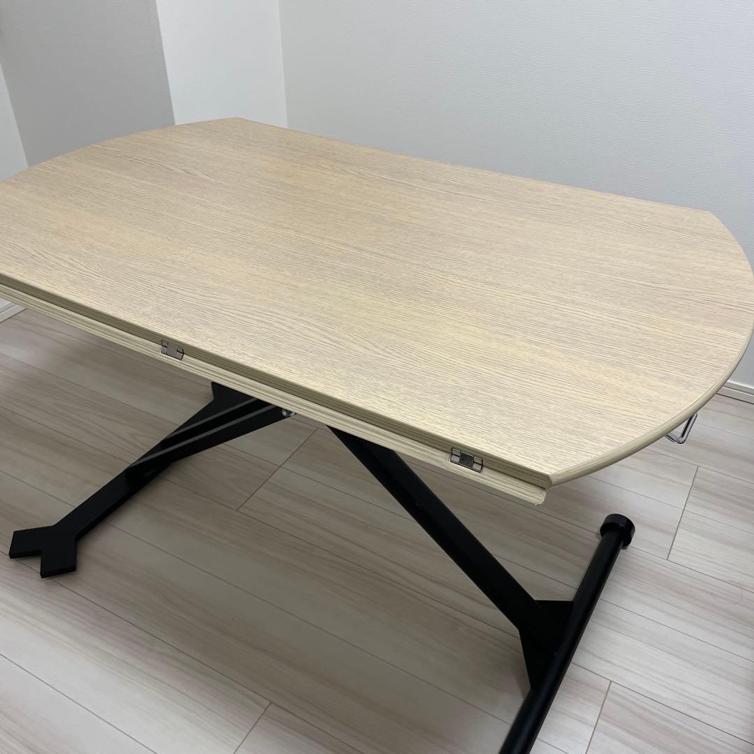 【最終値下げ！】アース　EX110 リフトテーブル　円形　ダイニングテーブル