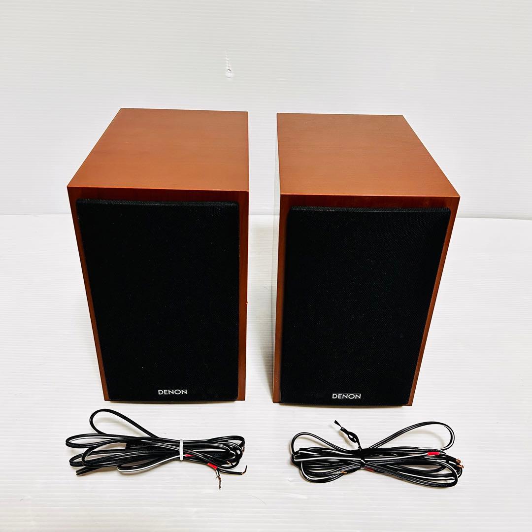 【美品】Denon SC-M40 チェリースピーカー　ペア