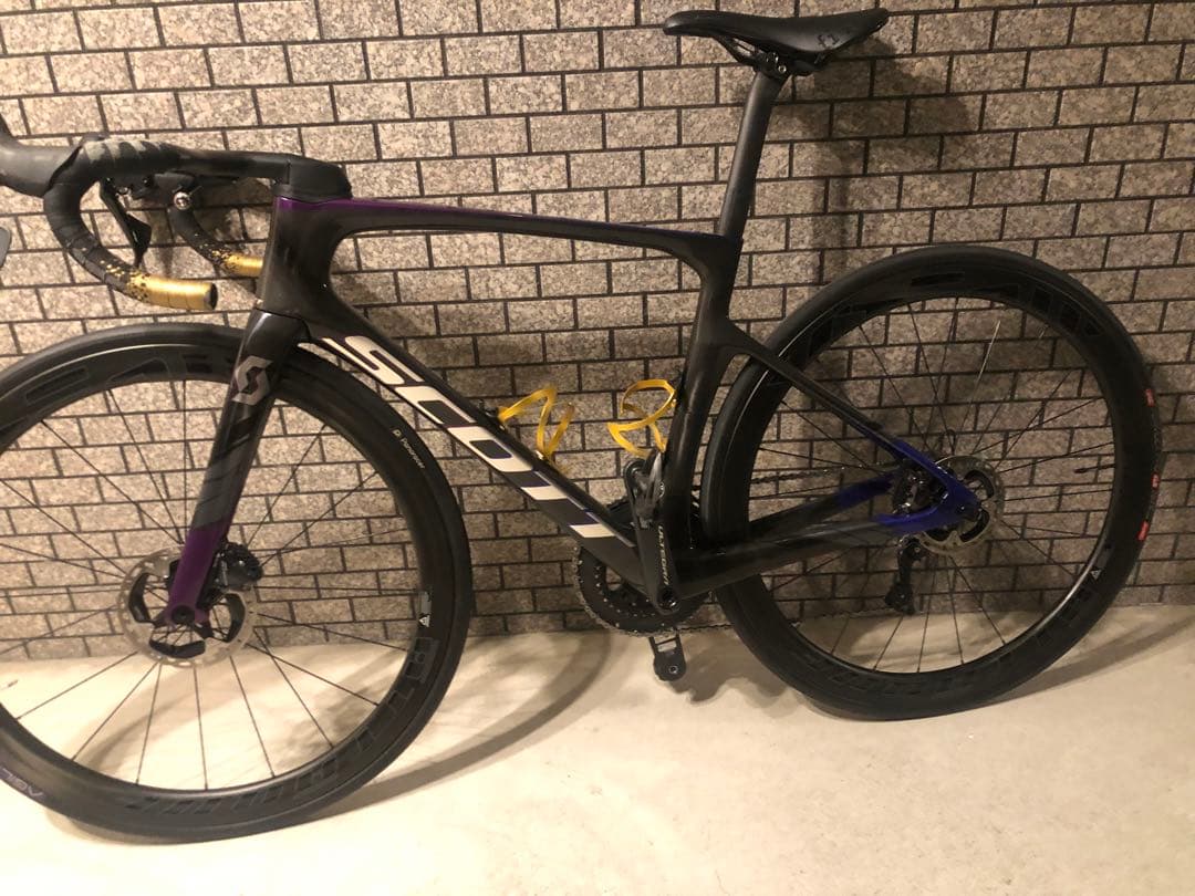 ホイール関係なし送料込みSCOTT FOIL HMX DISCパワーメーター付き