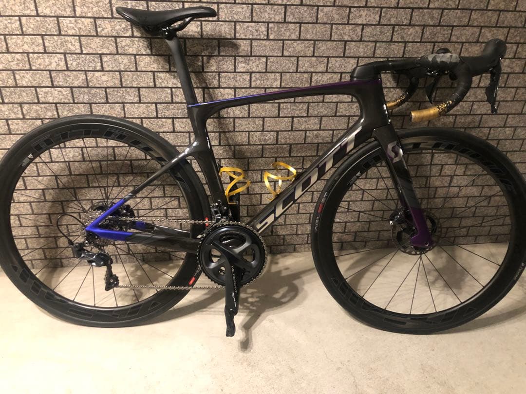 ホイール関係なし送料込みSCOTT FOIL HMX DISCパワーメーター付き