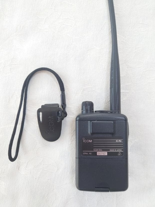 ICOM IC-R2 受信機 取扱説明書付き