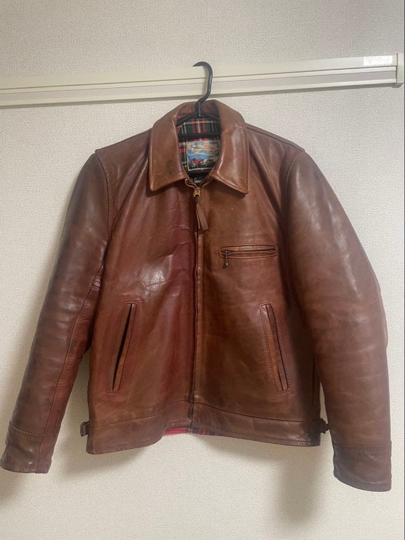 Miuller様 エアロレザー　ハイウェイマン　ホースハイド　size40