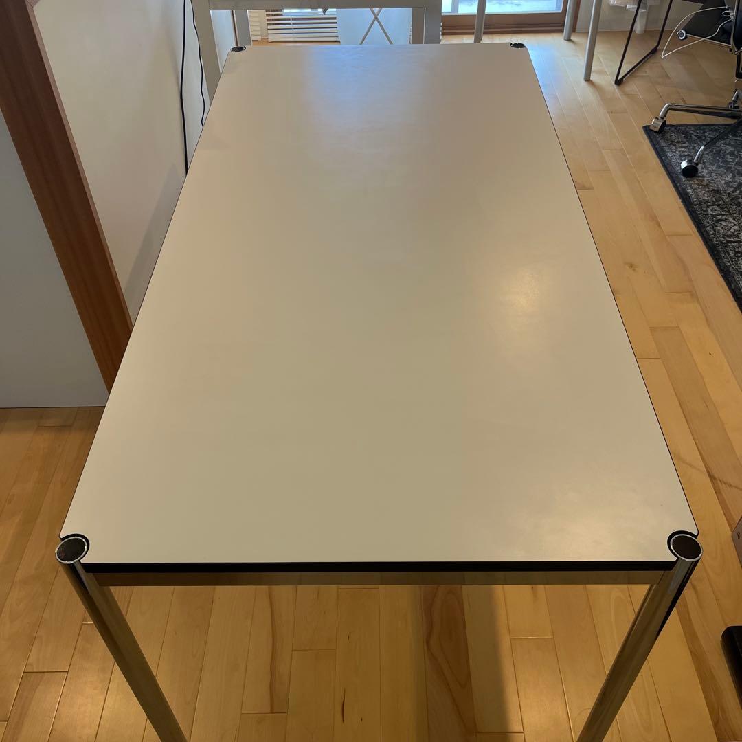 USM Haller USMハラー テーブル ホワイト 白 美品 デザイナーズ