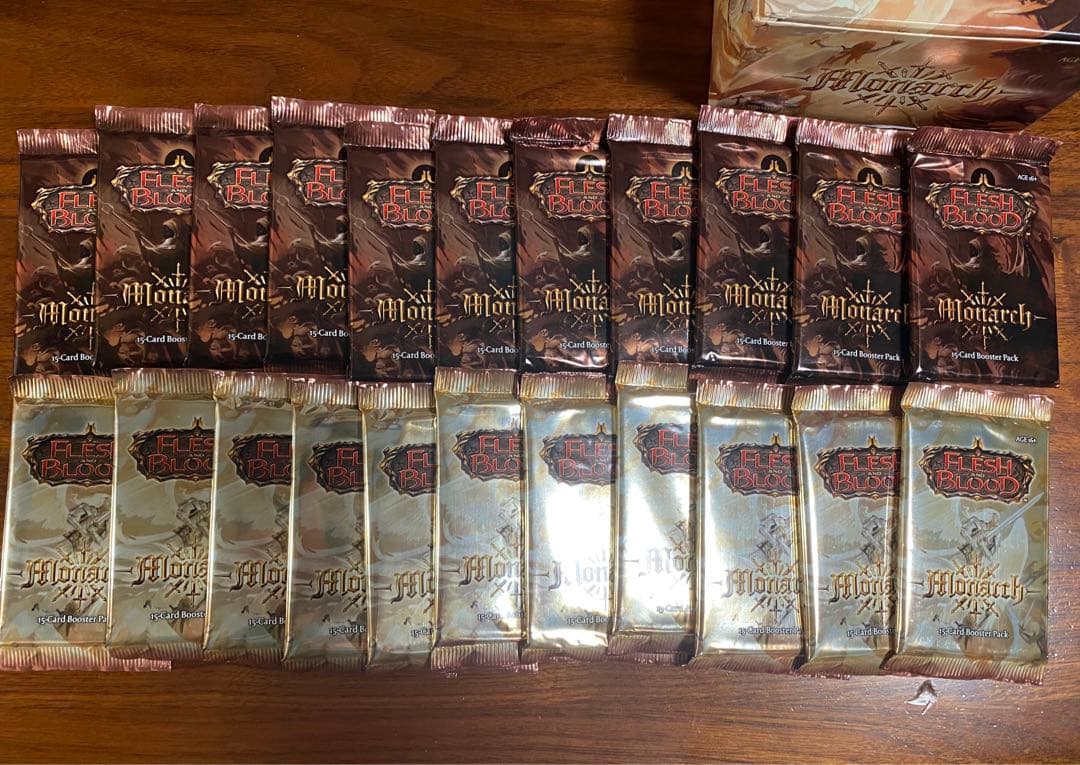 flesh & blood monarch 1st 22パック　fab