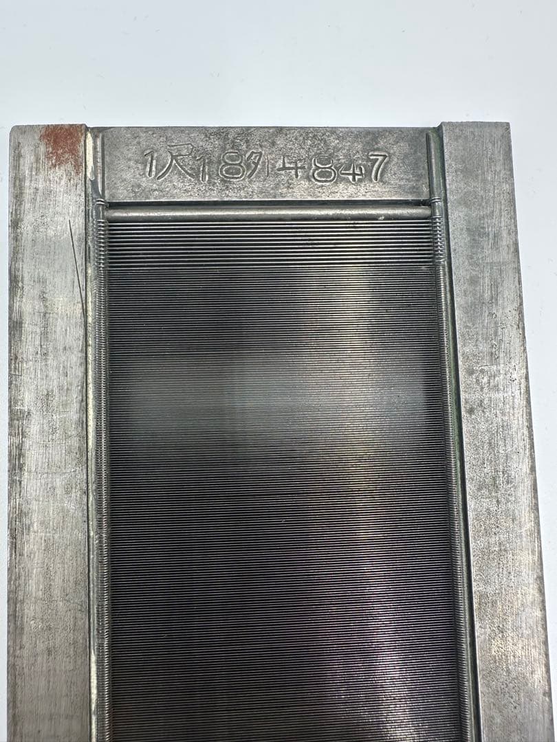 筬 おさ 機織り 手織り 用具　金属　中古　錆あり　4つセット