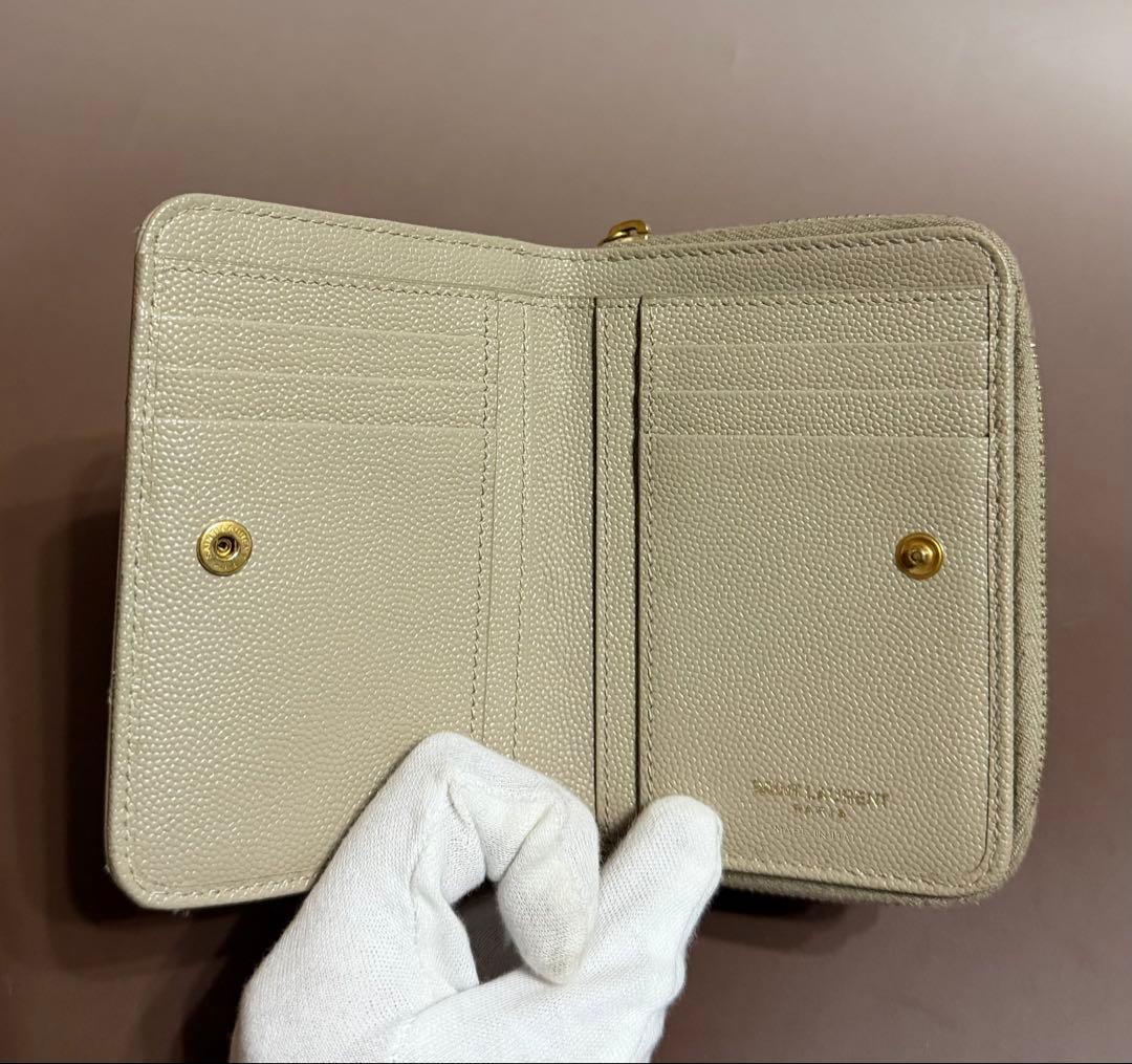 SAINT LAURENT 財布 正規品 レザー