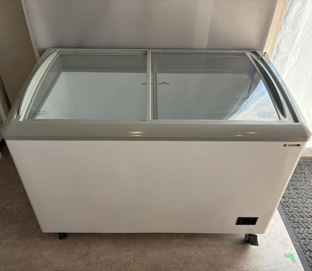 冷凍ショーケース JCMCS-240L同等品 サンデン製 LED照明付き冷凍庫