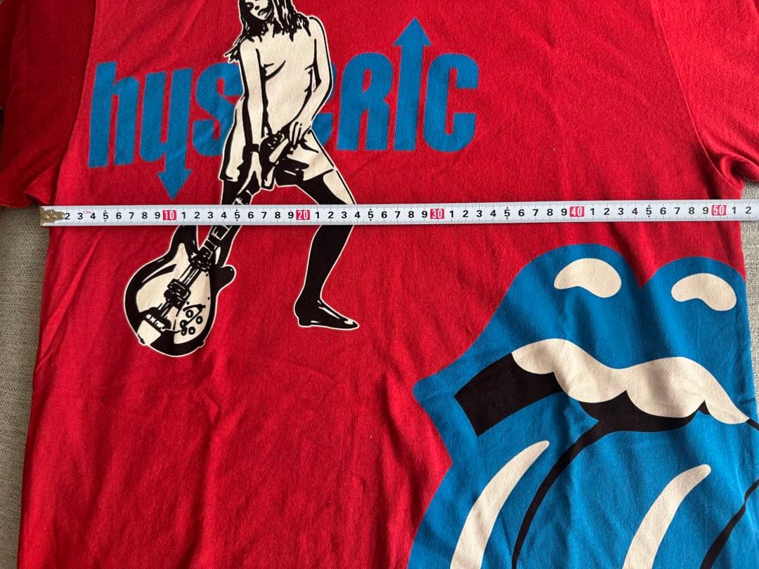 SALE！【未使用】HYSTERIC GLAMOURストーンズTシャツ Lサイズ