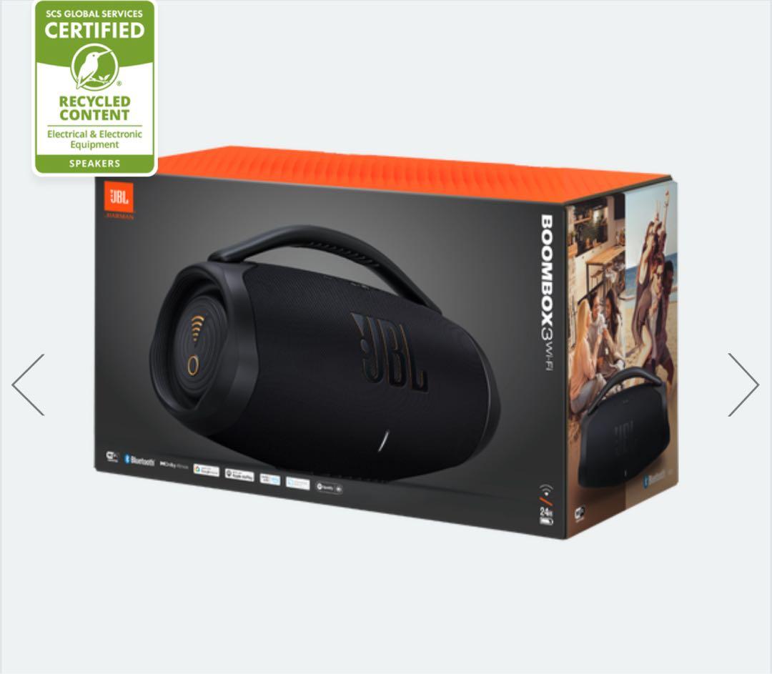 【新品 開梱】JBL Boombox3 Wi-Fi Bluetoothスピーカー