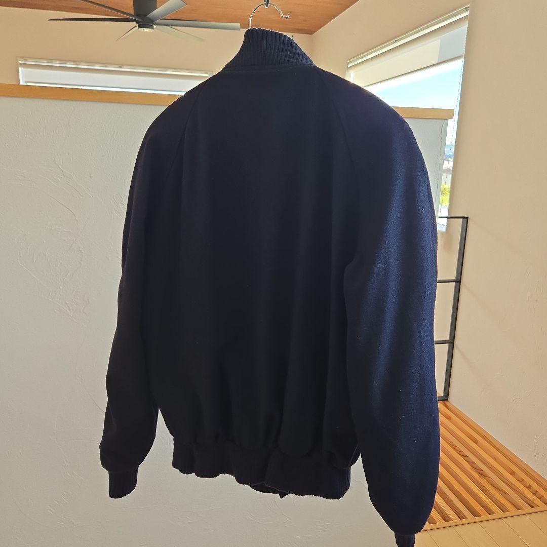 【希少80年代ヴィンテージ】LEVI'S ウールブルゾン ネイビー Sサイズ