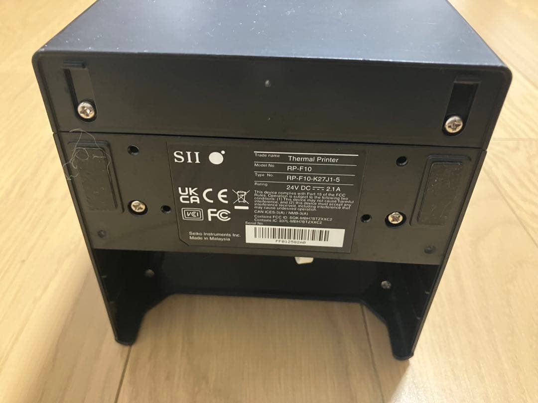 サーマルプリンター RP-F10-K27J1 ブラック