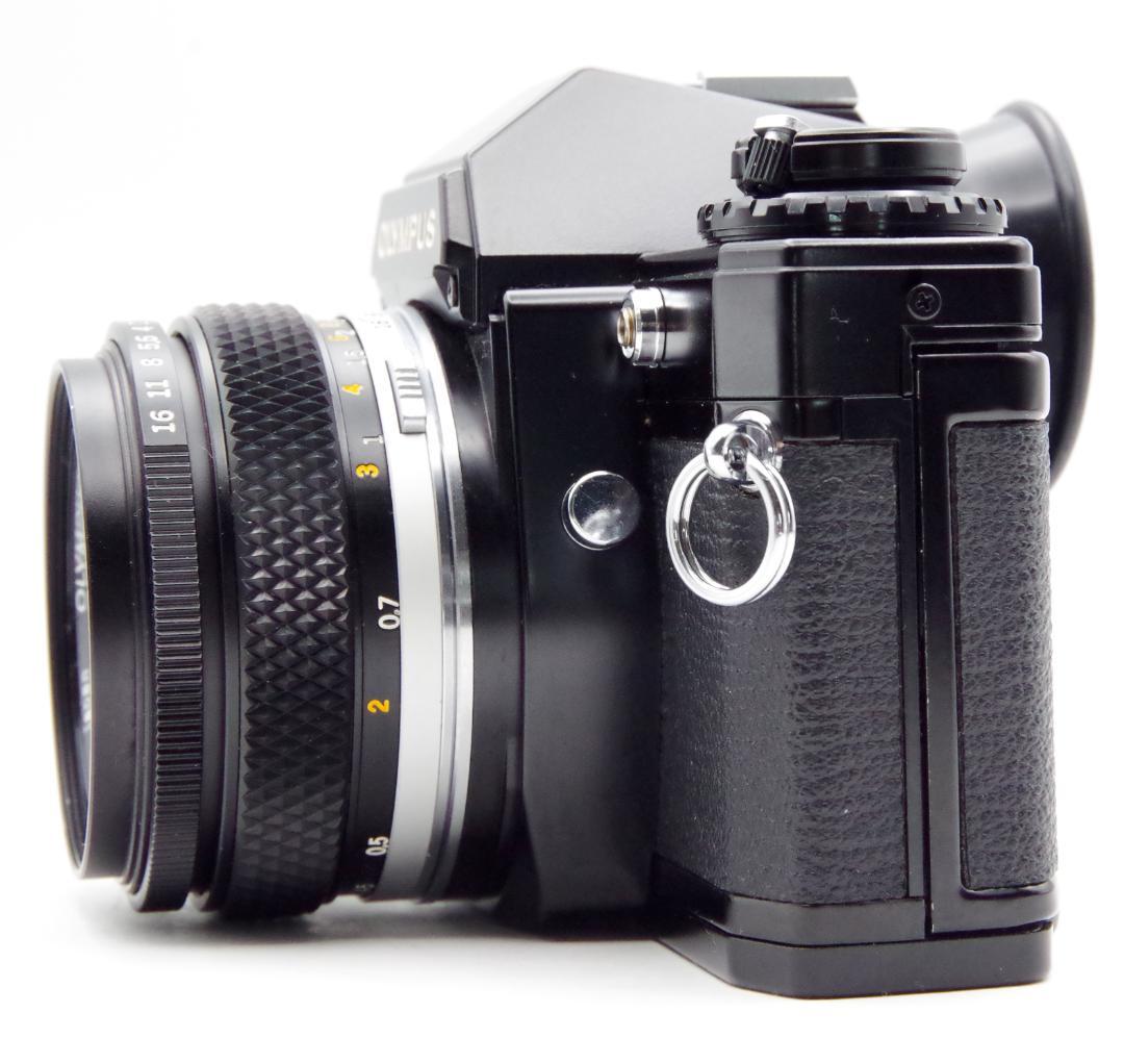 オリンパス om-10 ブラックボディ om-systen 50mm f1.8