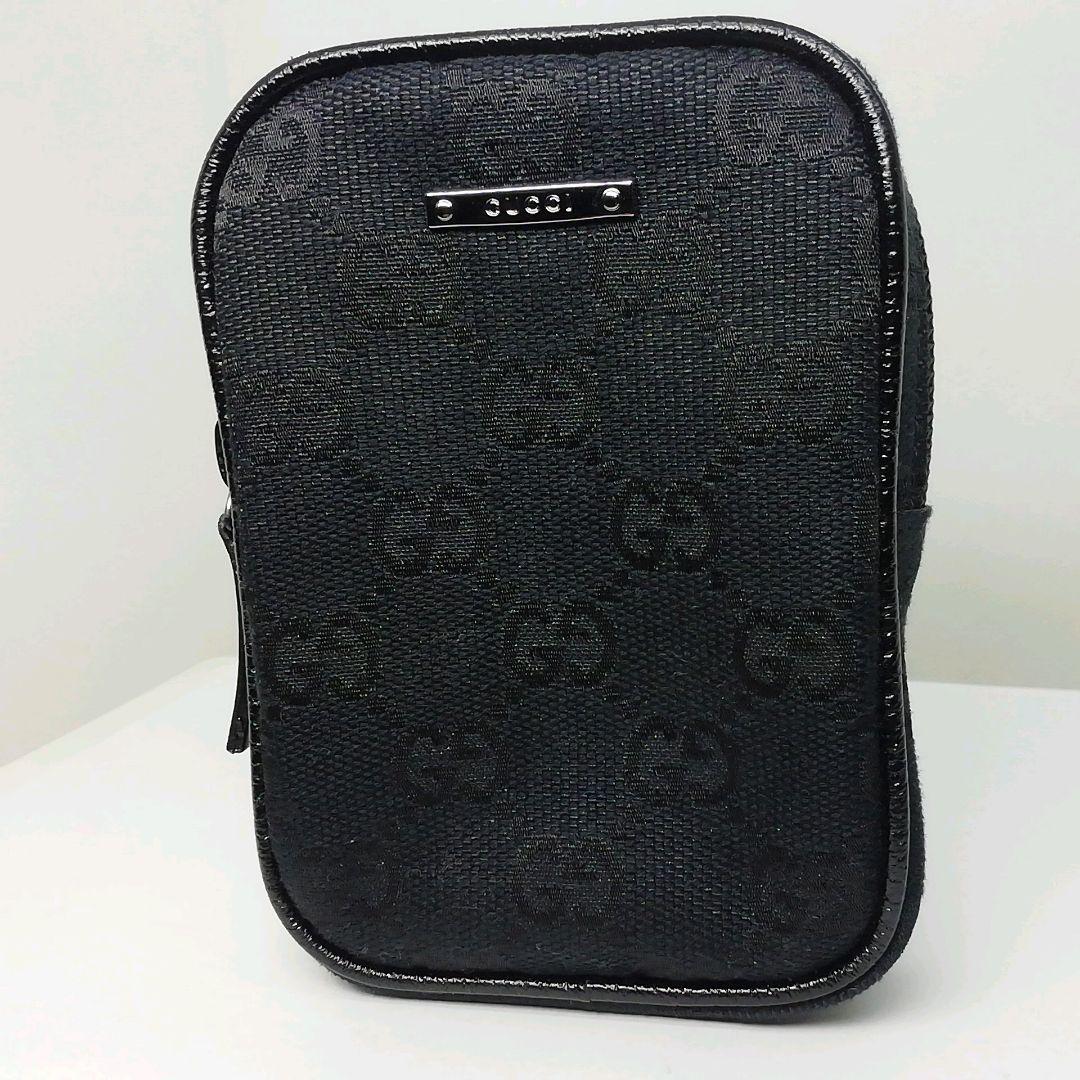 新品　GUCCI　グッチ　キャンバス　シガレットケース　ポーチ　保存袋・付属品