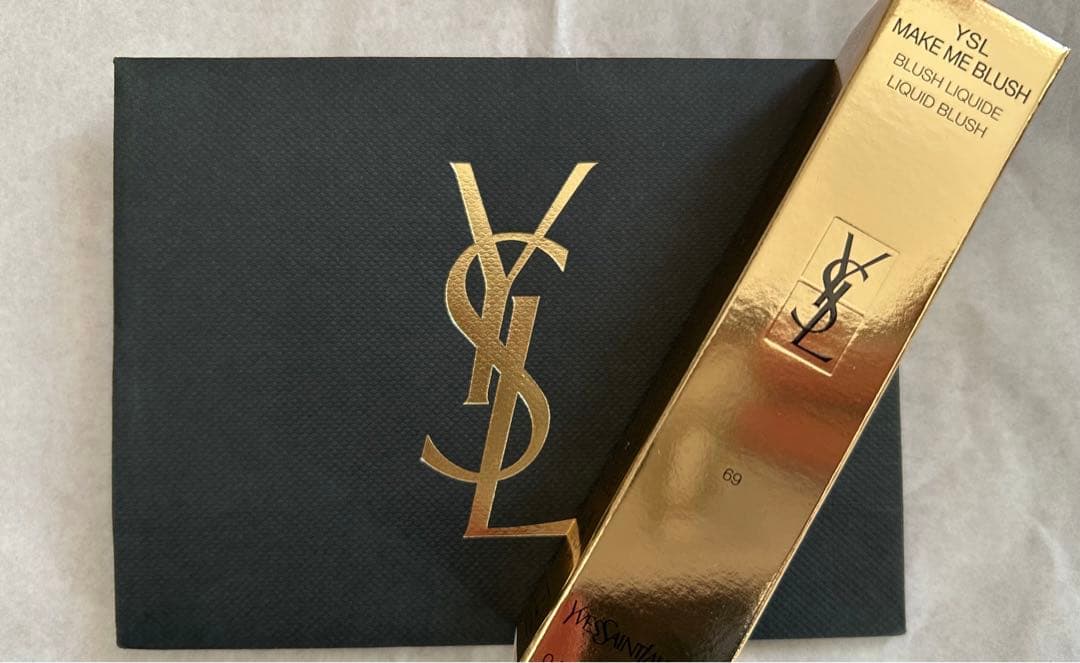 綾　YSL メイクミーブラッシュ リキッド69+アイシャドウ125+バーム