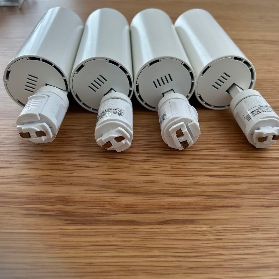 スポットライト　4個セット　100-110V ホワイト　LED エジソン