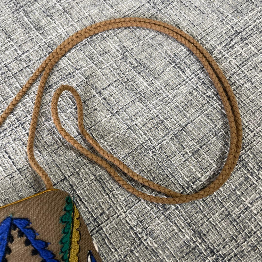 美品 ミナペルホネン forest diamond ポシェット