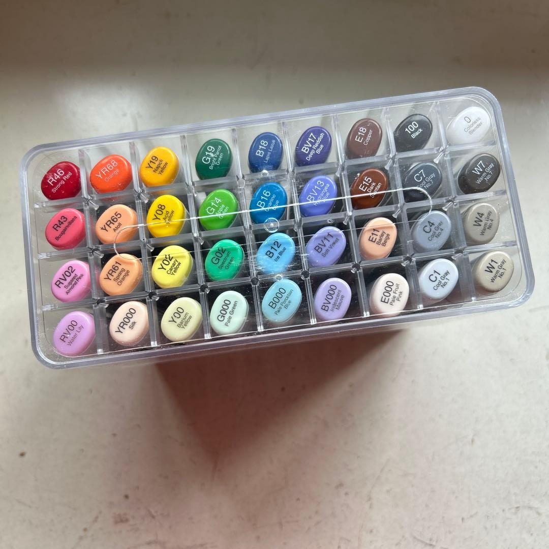 コピックスケッチ　copic sketch ベーシック36色セット