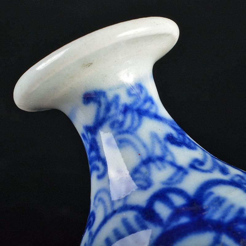 中国　青花　双喜文　小瓶　M　R6639