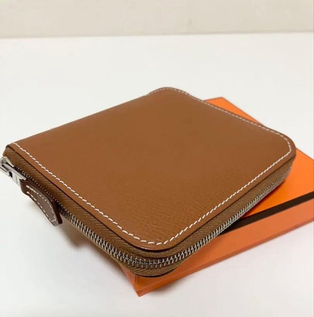 超美品★エルメス アザップ シルクイン コンパクト エプソン Z刻印 正規品