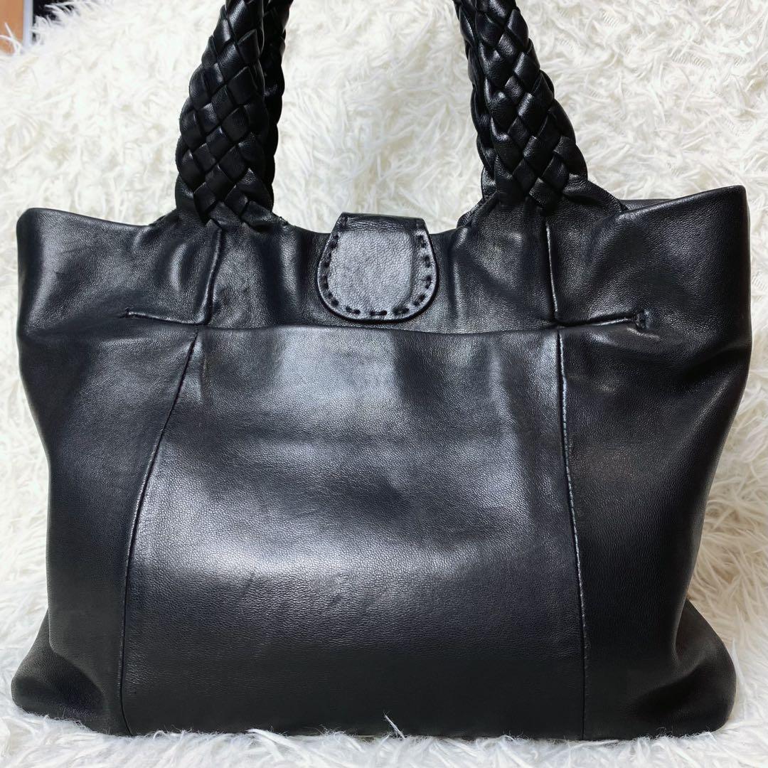 値下げ中 FALORNI ファロルニ ハンドバッグ トート イントレチャート