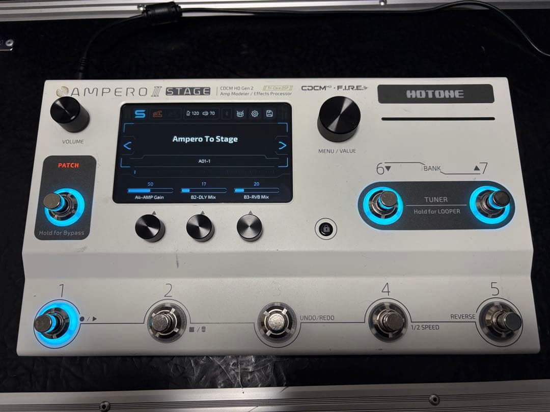 【元箱有り】HOTONE Ampero ii stage ギターエフェクター