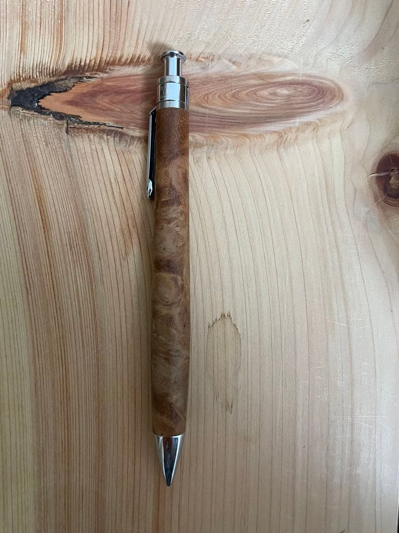 チャーーハン 工房楔　花梨瘤杢　0.5mmシャープペンシル