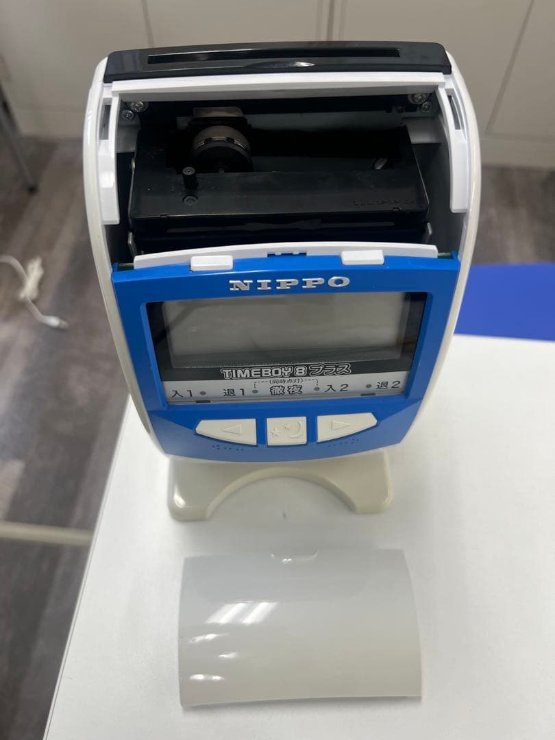タイムレコーダー(NIPPO TIMEBOY 8 プラス) カードラック付き！