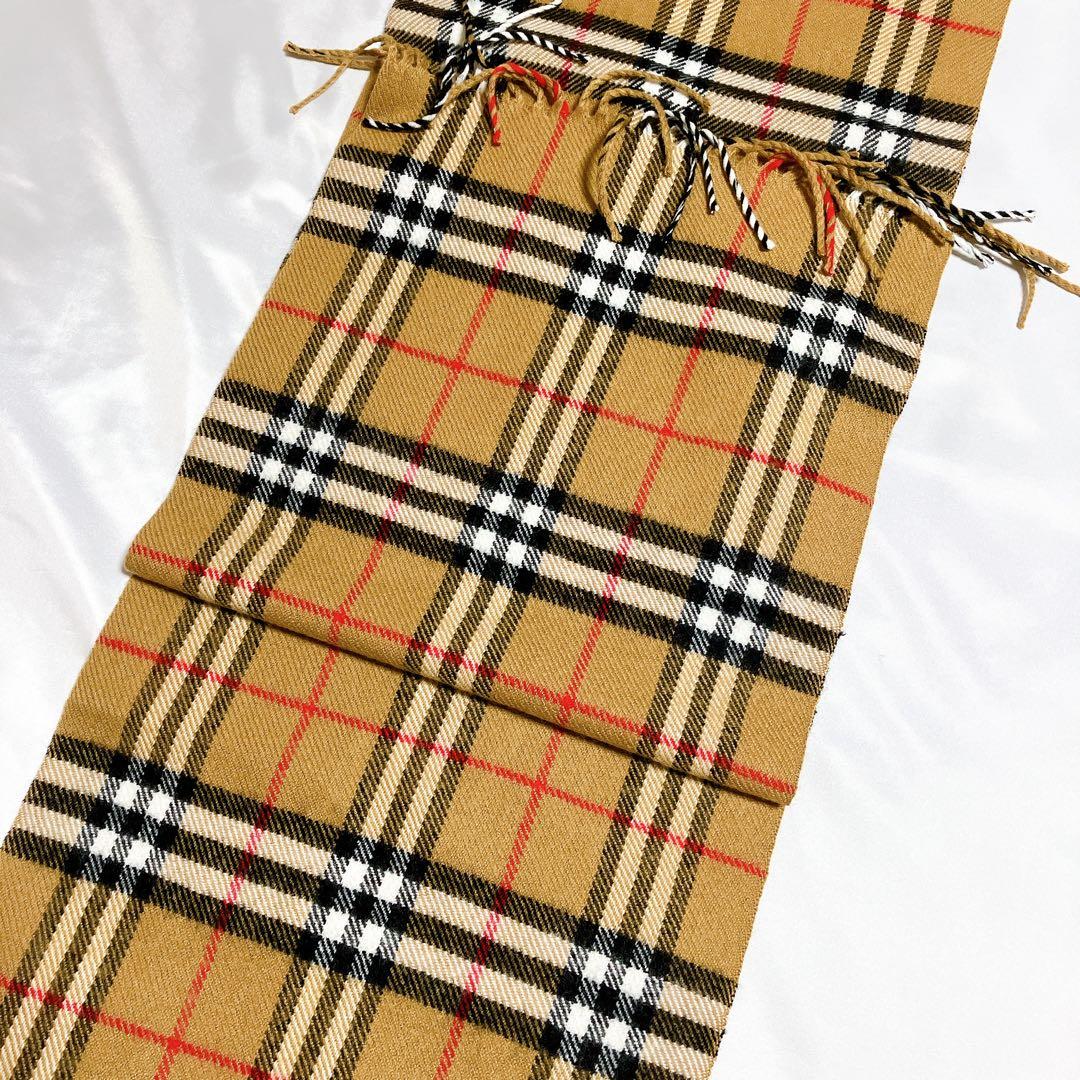 YUU'shop　バーバリー ノバチェック マフラー ストール ラムウール