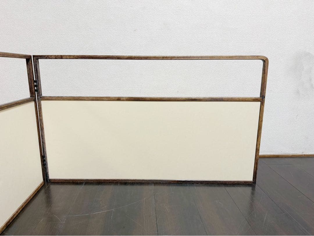 茶道具 桑缘 雲鵬 風炉先屏風 裏白 上透かし 両面使い 茶室道具