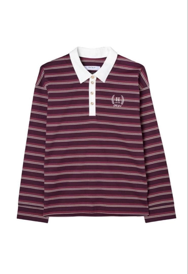 トップス herlipto Laurel Emblem Polo Shirt