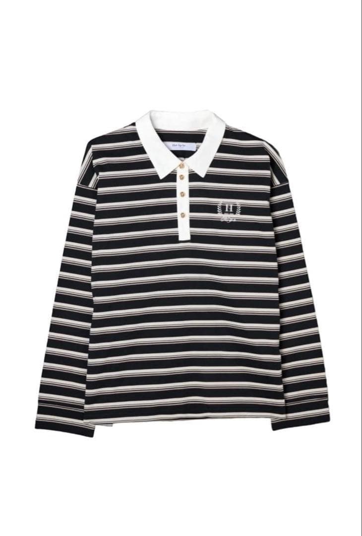 トップス herlipto Laurel Emblem Polo Shirt