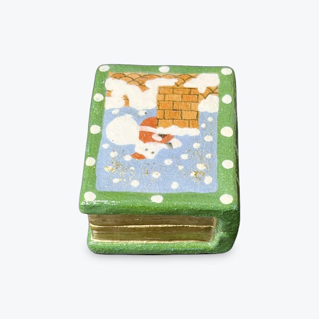 香合 クリスマスツリー　茶道具